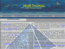 Tablet Screenshot of jacobduimes.com